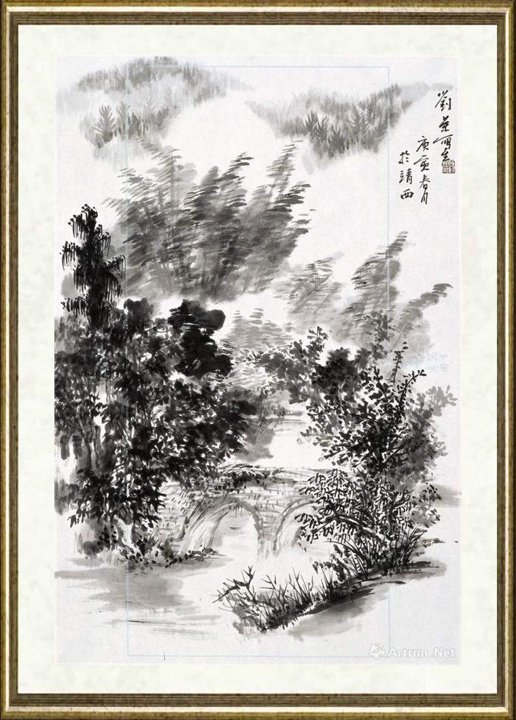刘荣_靖西写生之一