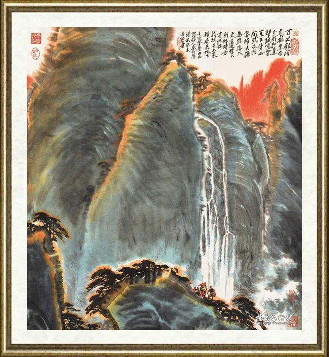 姚治华_黄山飞瀑