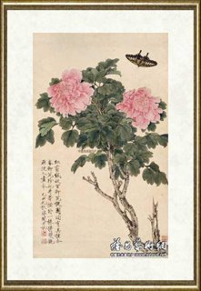 于非闇_粉红牡丹