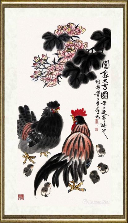 李燕_阖家大吉图