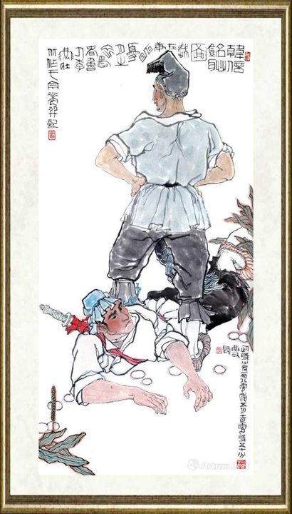 李燕_韩信铭耻图