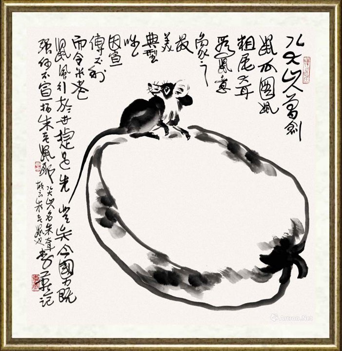 李燕_鼠瓜图