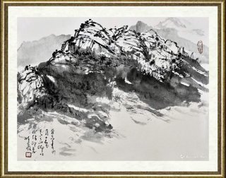 刘曦林_青岛崂山写生之一
