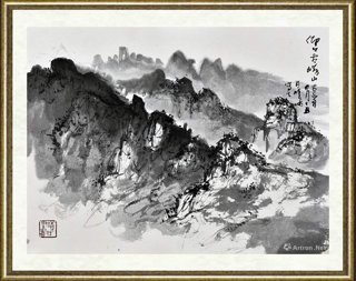刘曦林_青岛崂山写生之三