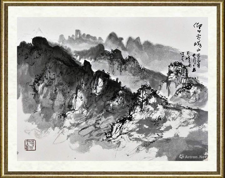 刘曦林_青岛崂山写生之三