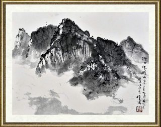 刘曦林_青岛崂山写生之二