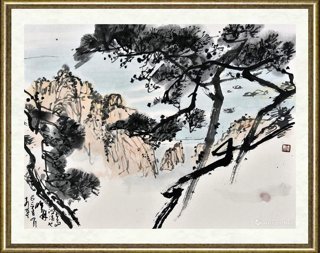 刘曦林_青岛崂山写生之五