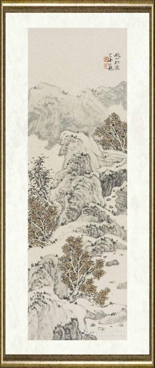 潘一见_秋山红叶