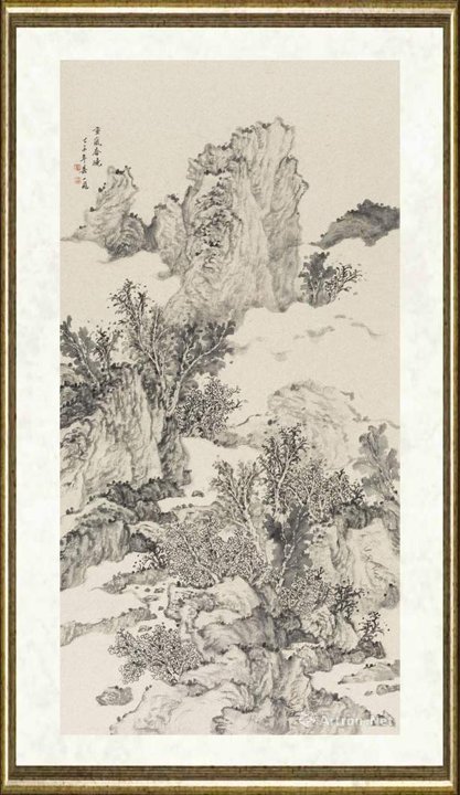 潘一见_重岚春晓