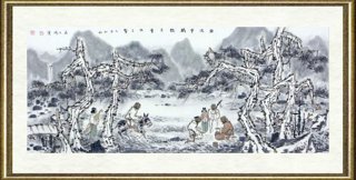 樊鸿宾_静淡云鹤趣
