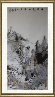 陈文国_荷间夏晚扇思闲