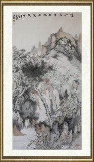 陈文国_远山芳草外，流水落花中