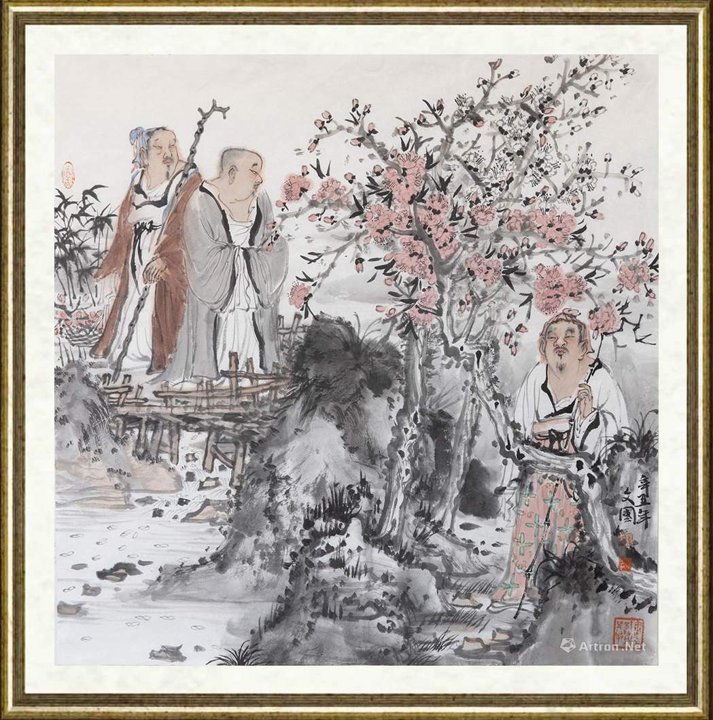 陈文国_高士小品