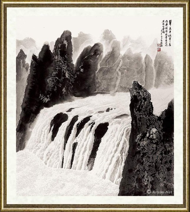 杨长槐_翠峦半遮帘