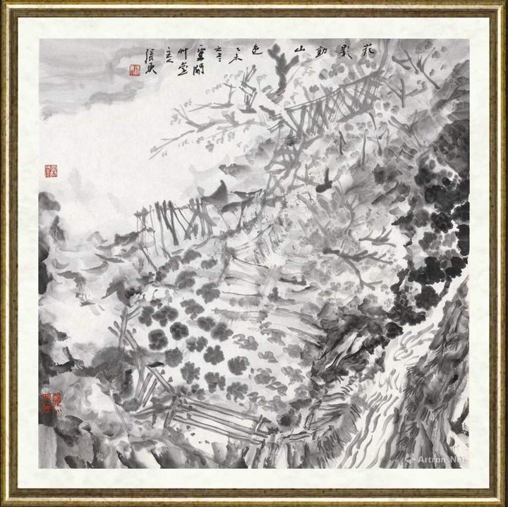 张东_花影动山色