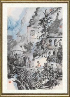 张东_雨后丹霞山村