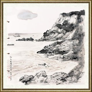 张弘_阳东大澳古渔村写生稿