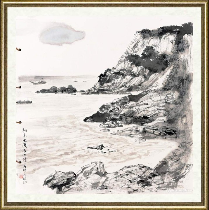 张弘_阳东大澳古渔村写生稿