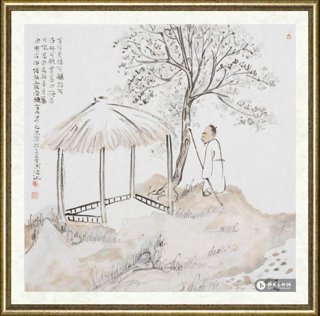 李孝萱_踏春图
