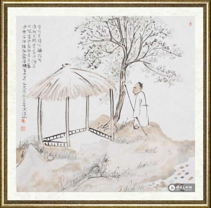 李孝萱_踏春图