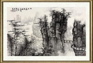 周扬波_秋山雾隐