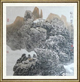 张廷禄_秋谷苍韵图