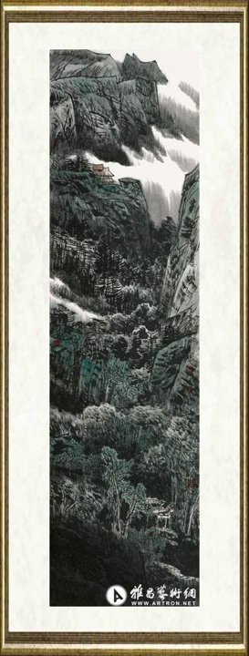 张廷禄_蜀山春意图