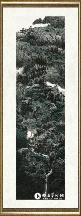 张廷禄_蜀山隐秀图