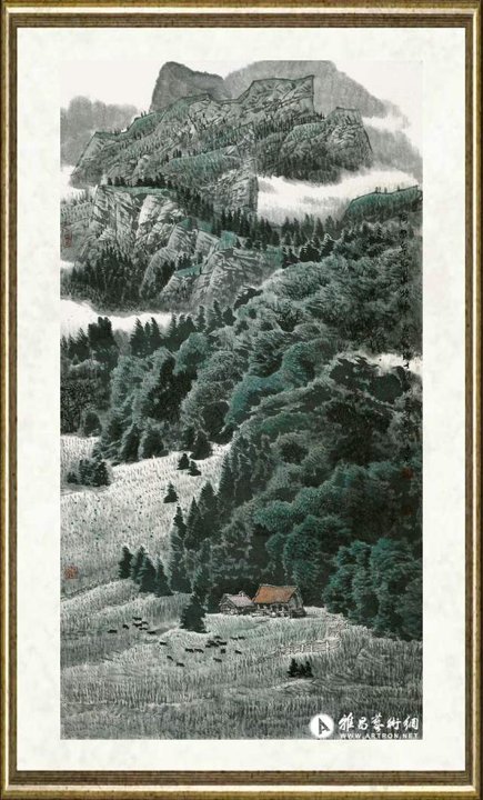 张廷禄_阿尔卑斯山牧场