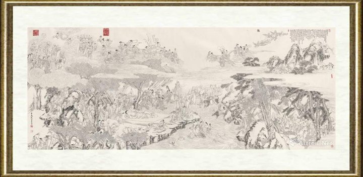 崔自默_释迦涅槃图3