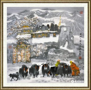 纪连彬_雪域人家之一
