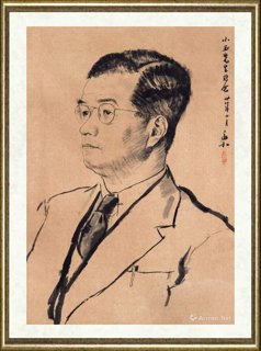 蒋兆和_肖像