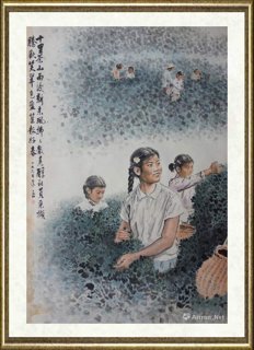 蒋兆和_采茶