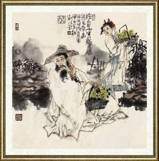 刘江_陶渊明诗意图