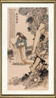 刘江_题诗双楠