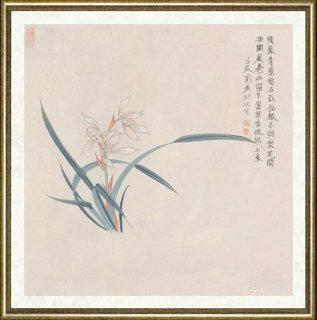 刘广_竹石花鸟2