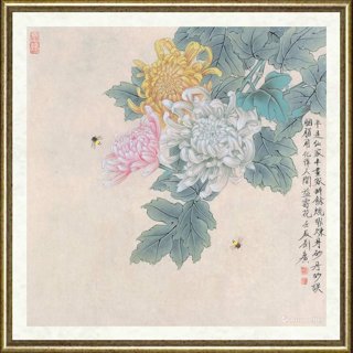 刘广_竹石花鸟4