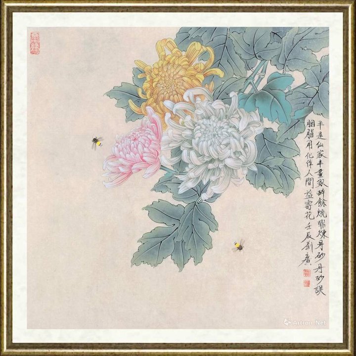 刘广_竹石花鸟4