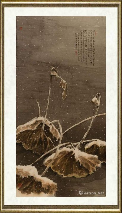 刘墉（当代）_雪荷