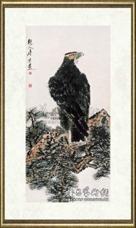 唐云_松鹰图