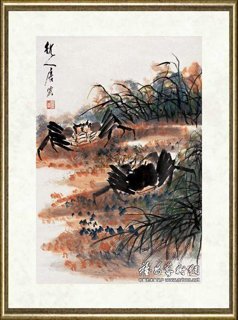 唐云_芦蟹