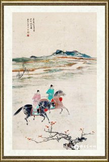 晏济元_秋郊试马