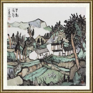 林容生_翠动花影
