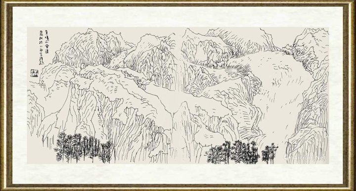 满维起_贡嘎山雪瀑
