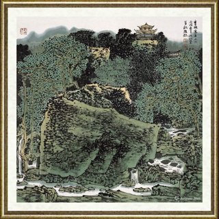 满维起_青城写生之二