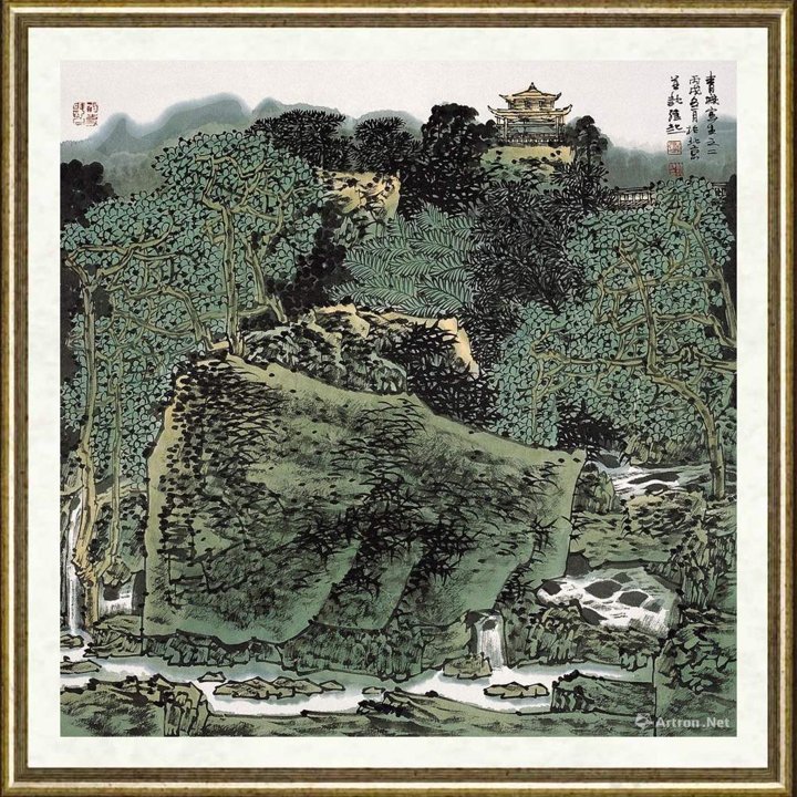 满维起_青城写生之二