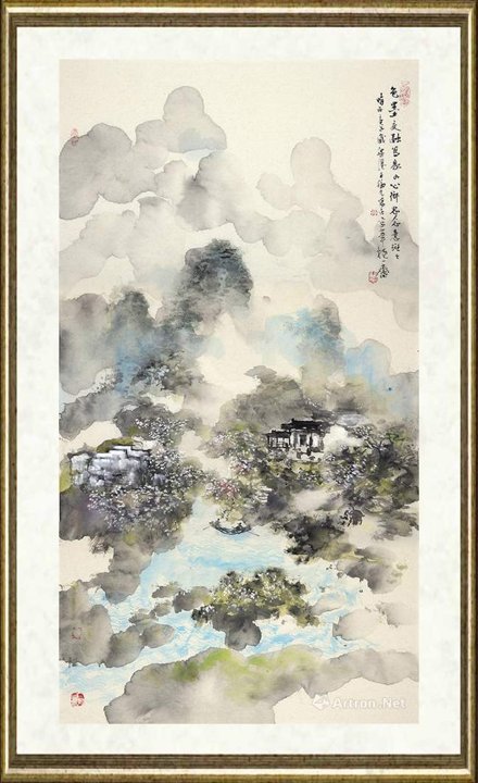 王福元_色墨交融写家山