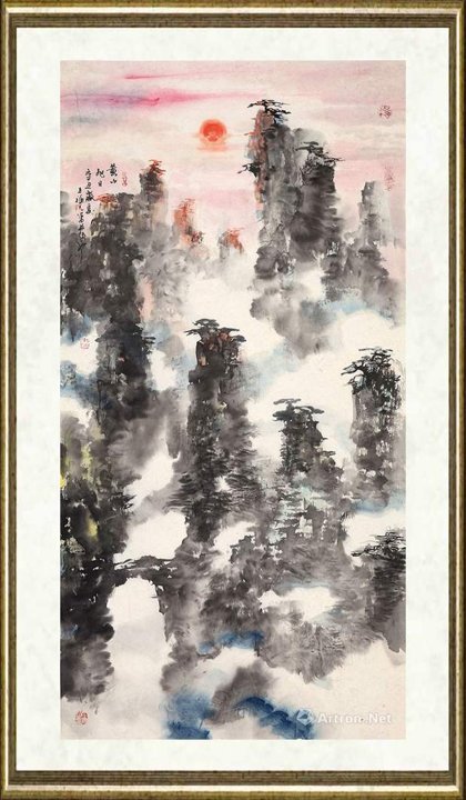 王福元_黄山旭日