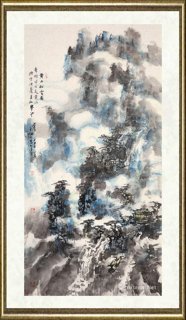 王福元_黄山松云图