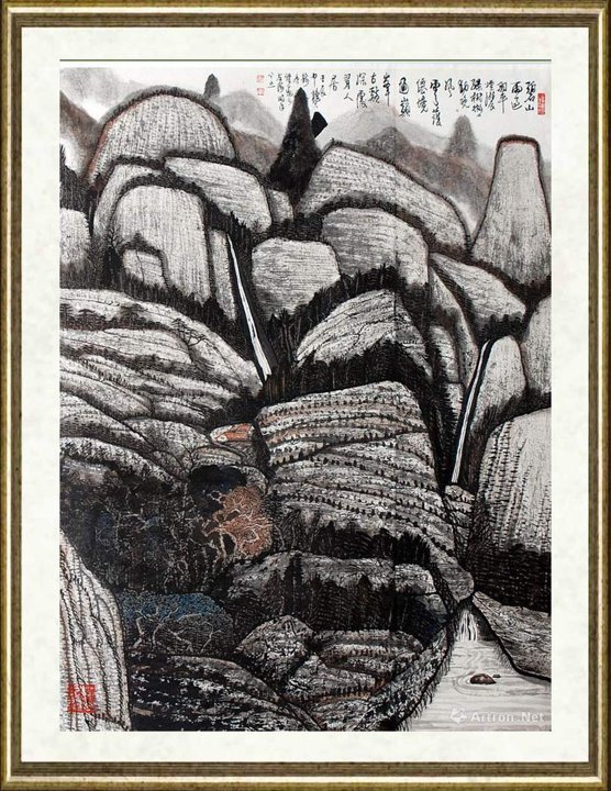 盛杰远_碧山雨过翠烟浓